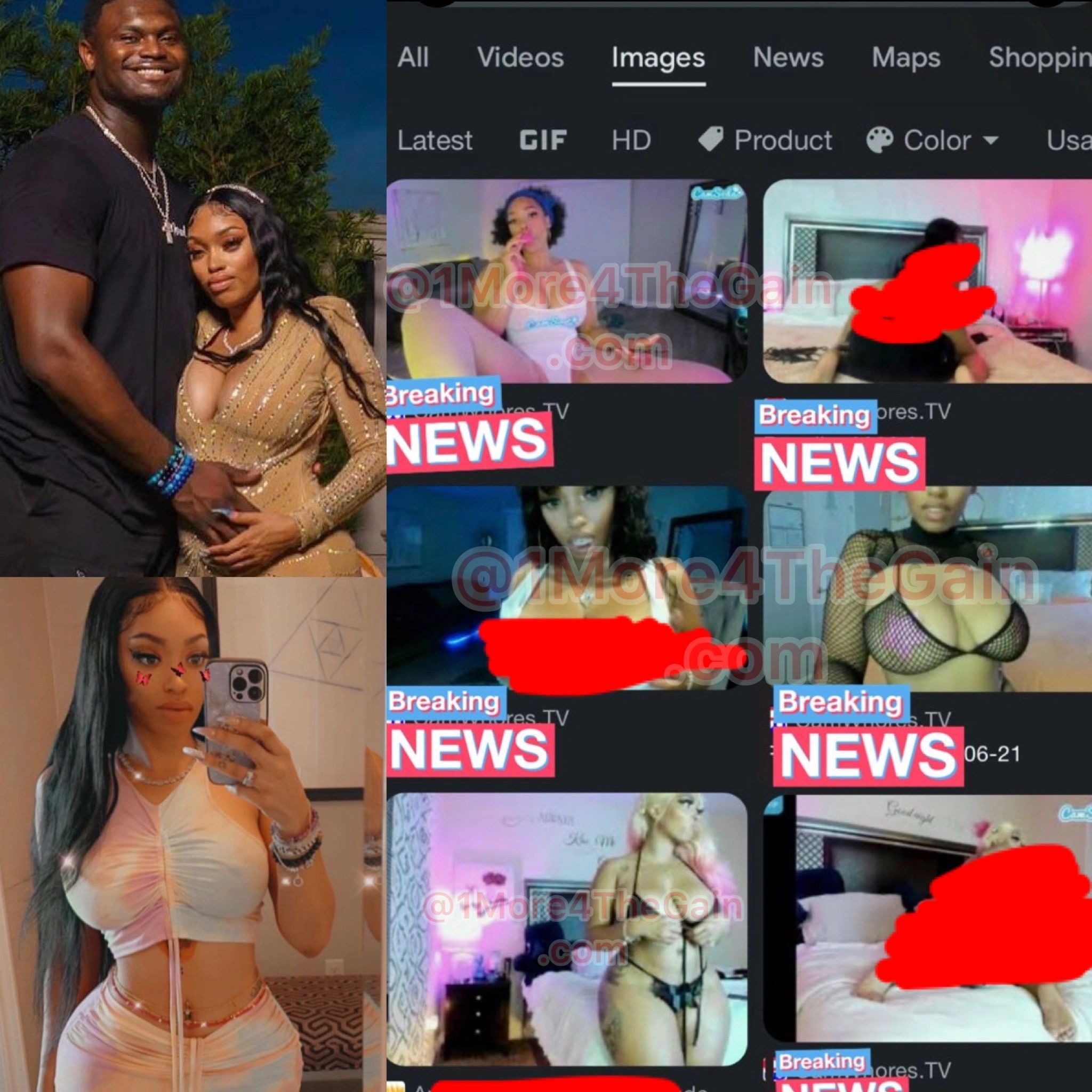 zion williamson baby mama rose Leak porn