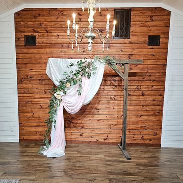 We offer a bridal suite, a scenic outdoor gazebo, a cozy rustic pavilion, and a wedding chapel. 