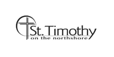 Logo of St. Timothy on the Northshore church.