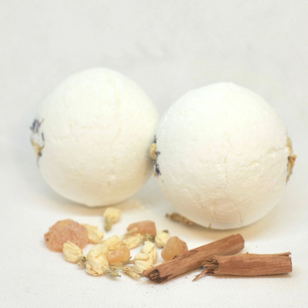 chai bath bomb