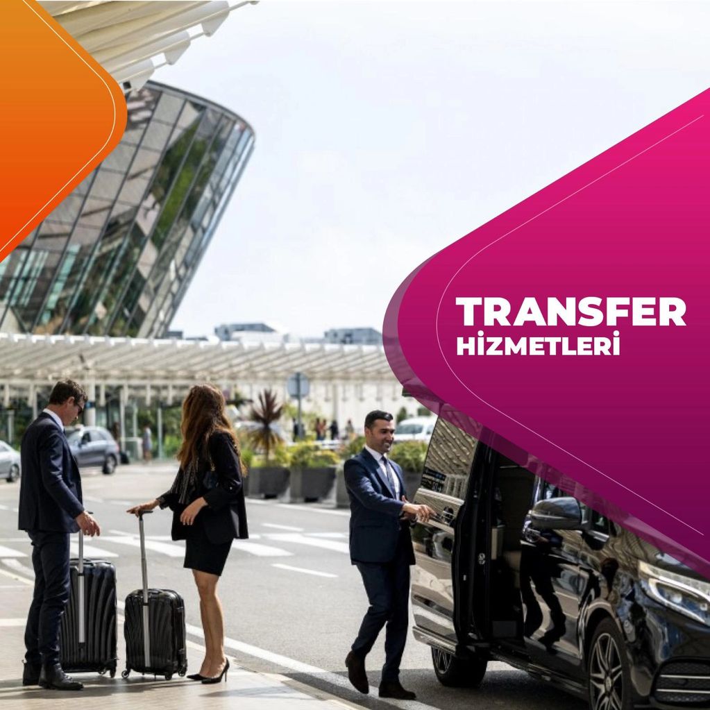 Şehirler arası transfer hizmetiyle havalimanından otele ve etkinlik alanına transfer seçenekleri
