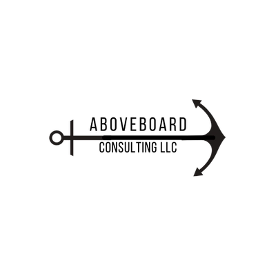 Silhouette of a sword and a bow with arrows facing each other.