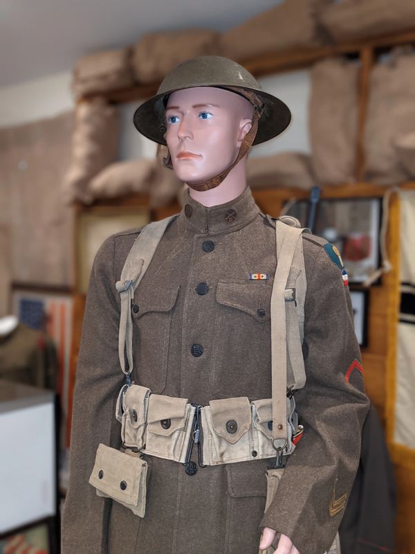 WWI US Combat Soldier
