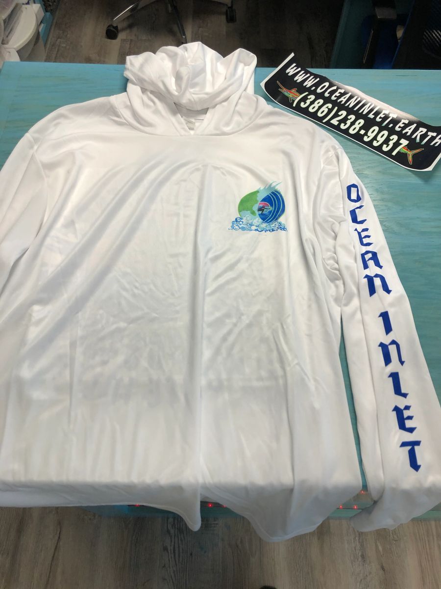 50 SPF hooded sun/surf shirt