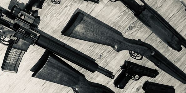 Rifle longgun colt revolver semi automatic