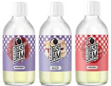 Just Jam by Just Jam uk 200ml vape juice e.liquid high vg sub ohm juice