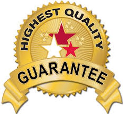 Highest quality guaranteed