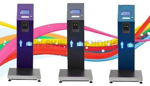 Empresa instaladora de básculas y pesos para maletas y personas en hoteles, farmacias y aeropuertos.