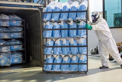 gas sterilizer for medical devices