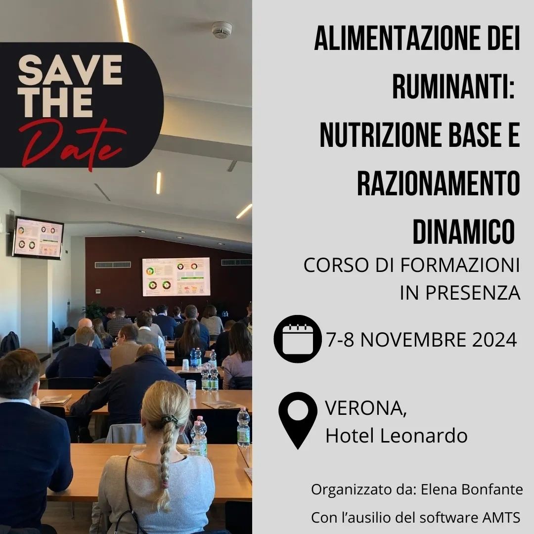 corso di formazione razionamento dinamico per nutrizionisti di ruminanti, CNCPS AMTS