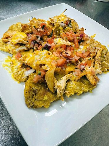 Chicken Tostones