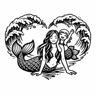 Mermaid Isla View (iloveyoutoo)