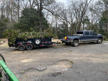 Dump trailer rental for landscaping 