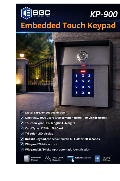 Keypad & Card Access