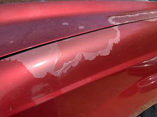 Will the sun damage the paint on my car?