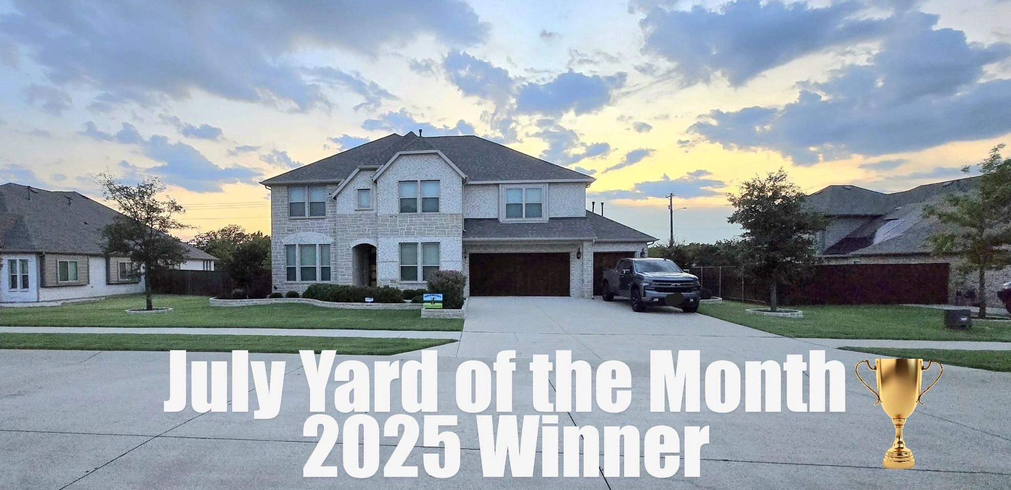 July 2025 Yard of the Month