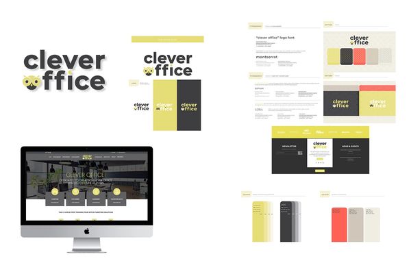 Clever Office Brand guide & logo design