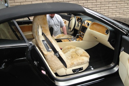 Genuine Sheepskin Custom Car Floor Mats - California Car Cover Company