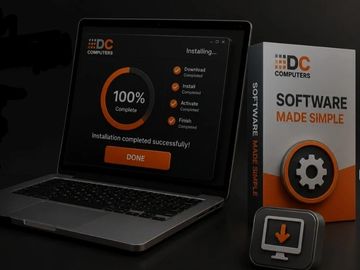dc computers hardware upgrades, software installation