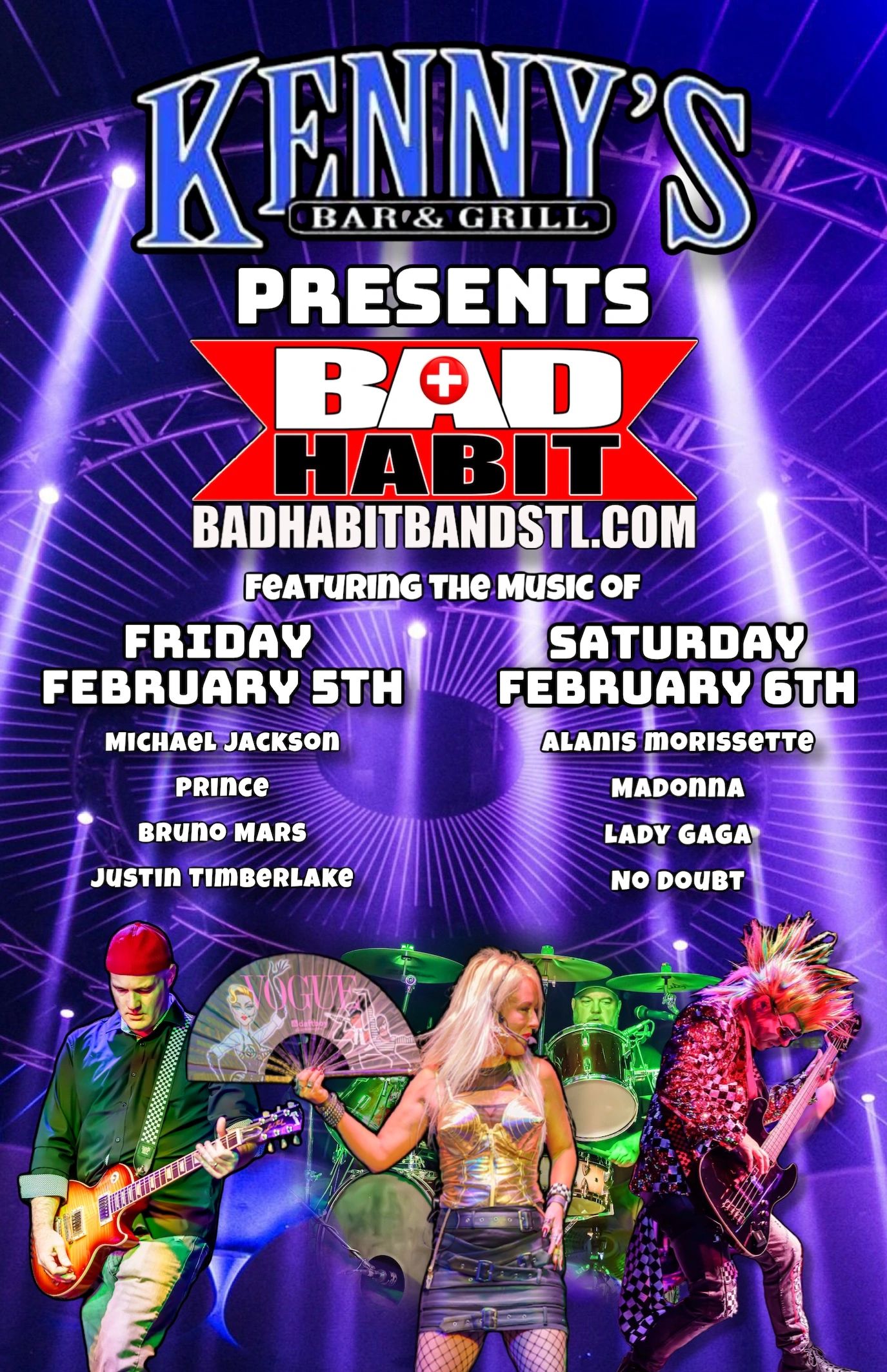 Live Music Events St Louis Bad Habit Band STL Bad Habit Band STL