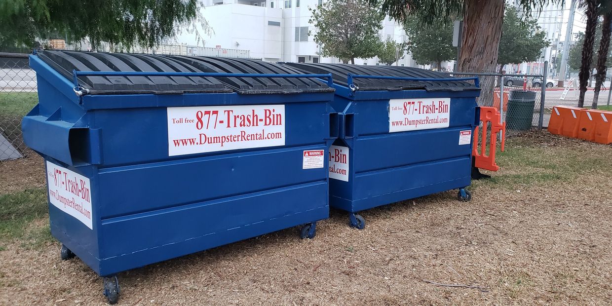 3 qubic yard dumpsters