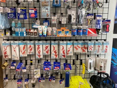 Scuba Steve’s display for Keezy Life decals