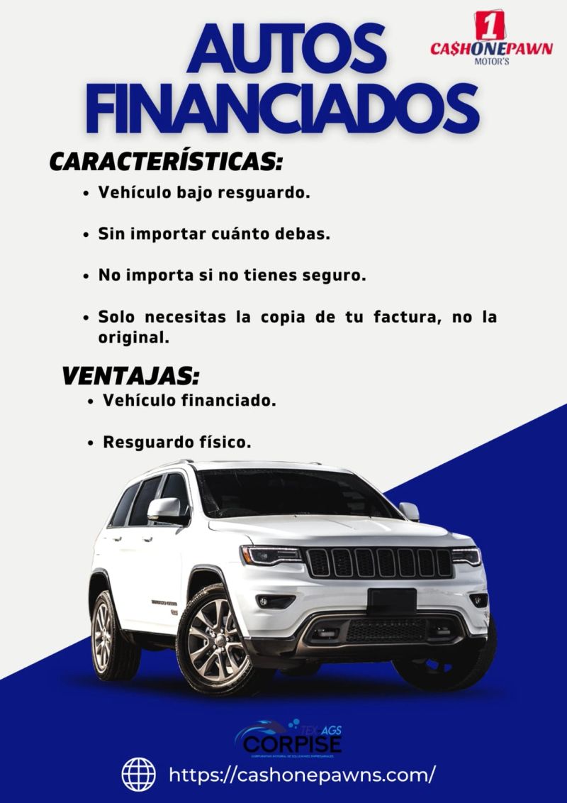 Modalidad de autos Cash One Pawn 3