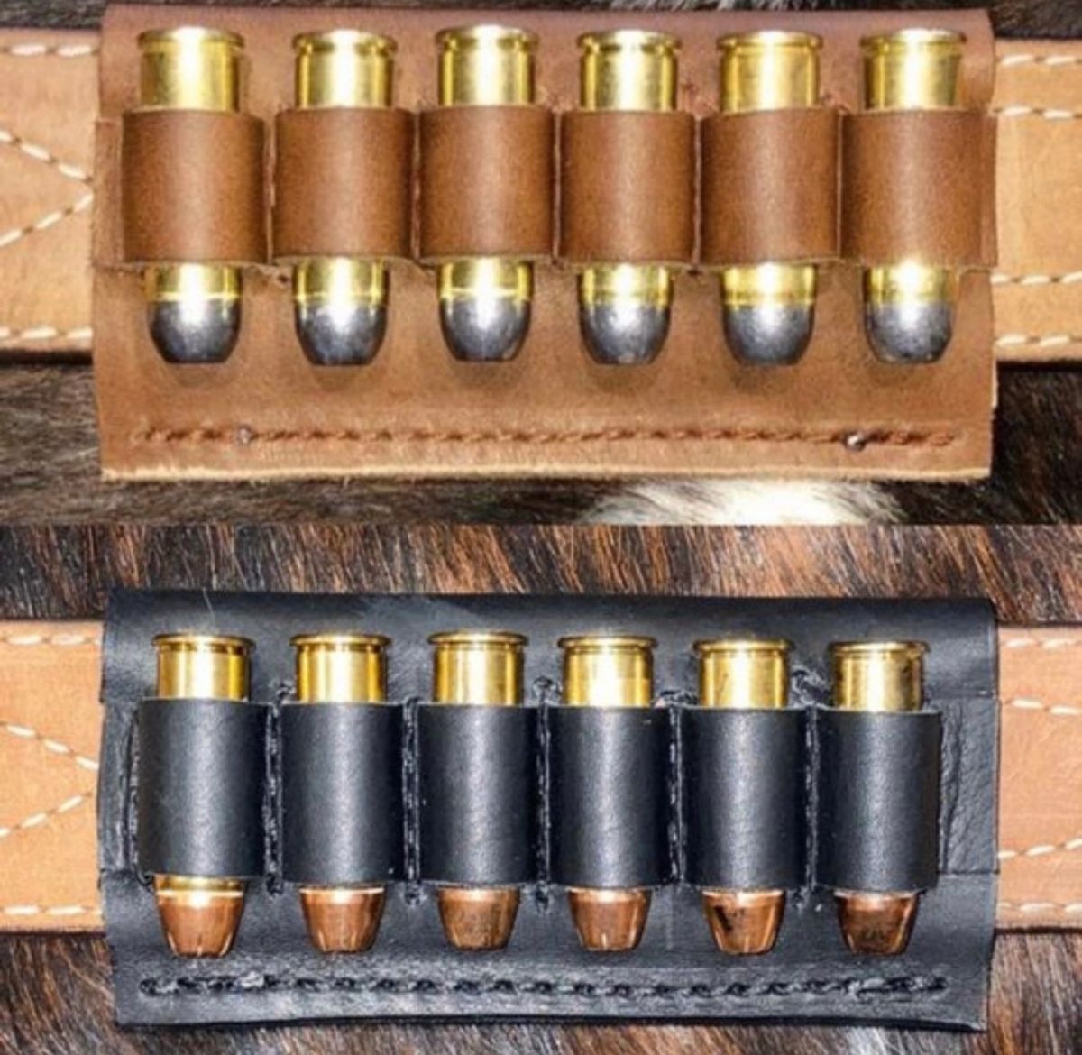6 Round Cartridge Carrier; 45 Long Colt/ .44 Magnum