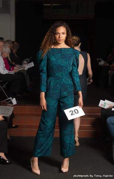 2017, scoop back  jumpsuit.