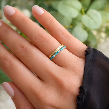 $599
14K Yellow Gold | Turquoise
S122303