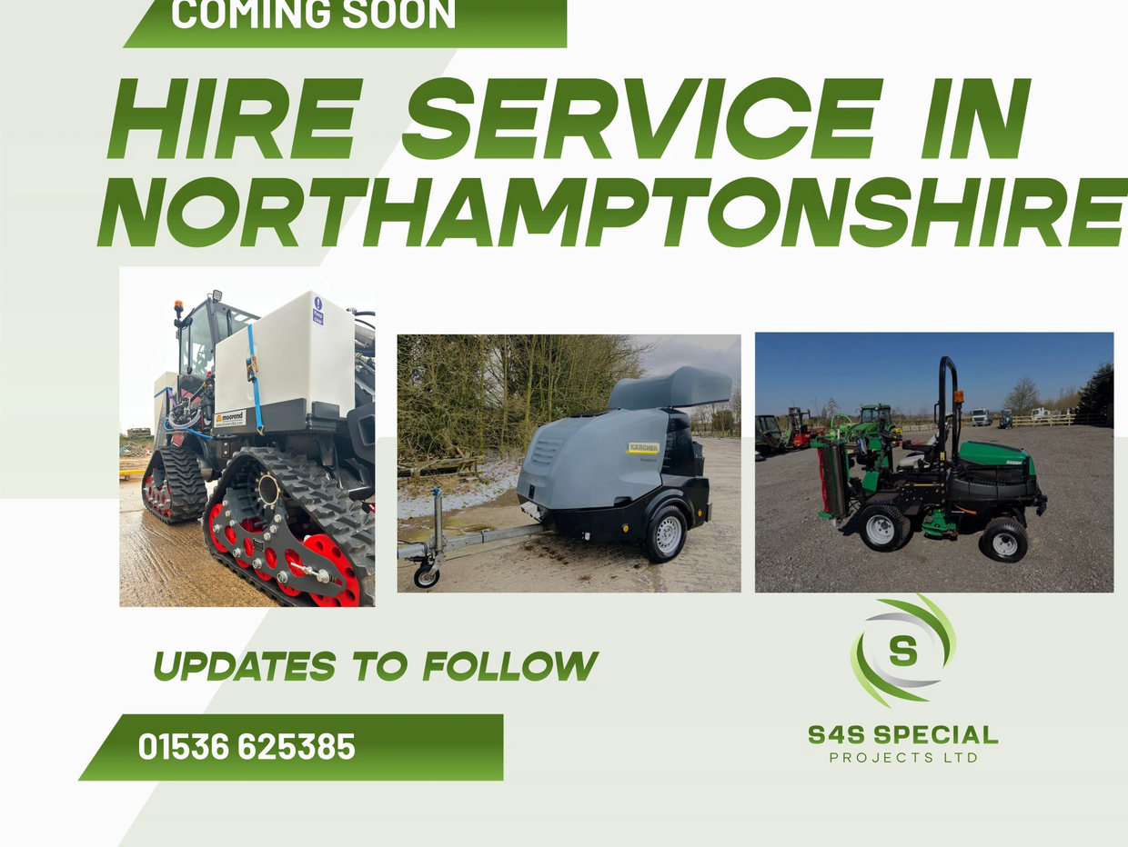 Plant & Equipment Hire UK | Tractor, Mower, Loader & Solar Cleaning Equipment Hire | S4S Projects