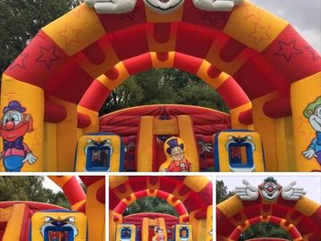 Clown around Bouncy castle for hire 
Www.KidzZoneUk.com