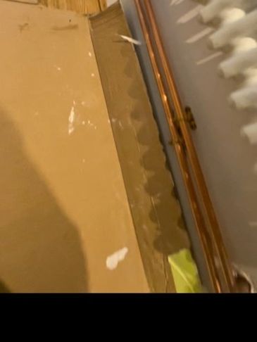 Neat vertical radiator pipework install during central heating system upgrade