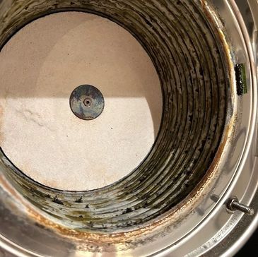 Blocked boiler heat exchanger – internal buildup causing no heating or hot water in West Hampstead