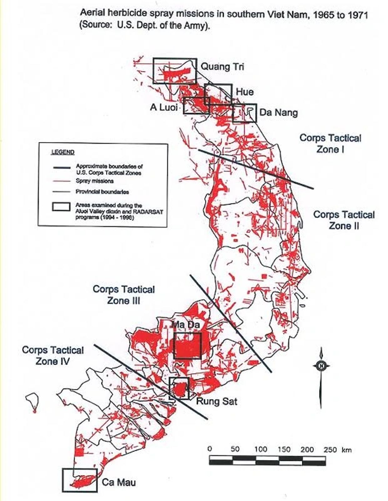 U.S. Bases in Thailand During the Vietnam War and Agent Orange