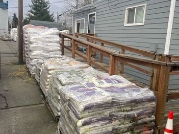 Wood Chips  Bags and Bulk Landscape Supply Yard