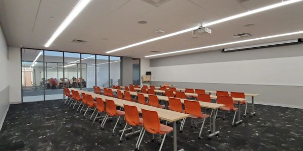 Classroom inside the James Lehr Kennedy Engineering Building at Ohio Northern University in Ada, OH