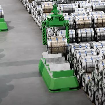 Pragma automated coil handling & storage.