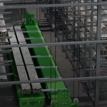 Pragma automated tube warehouse.