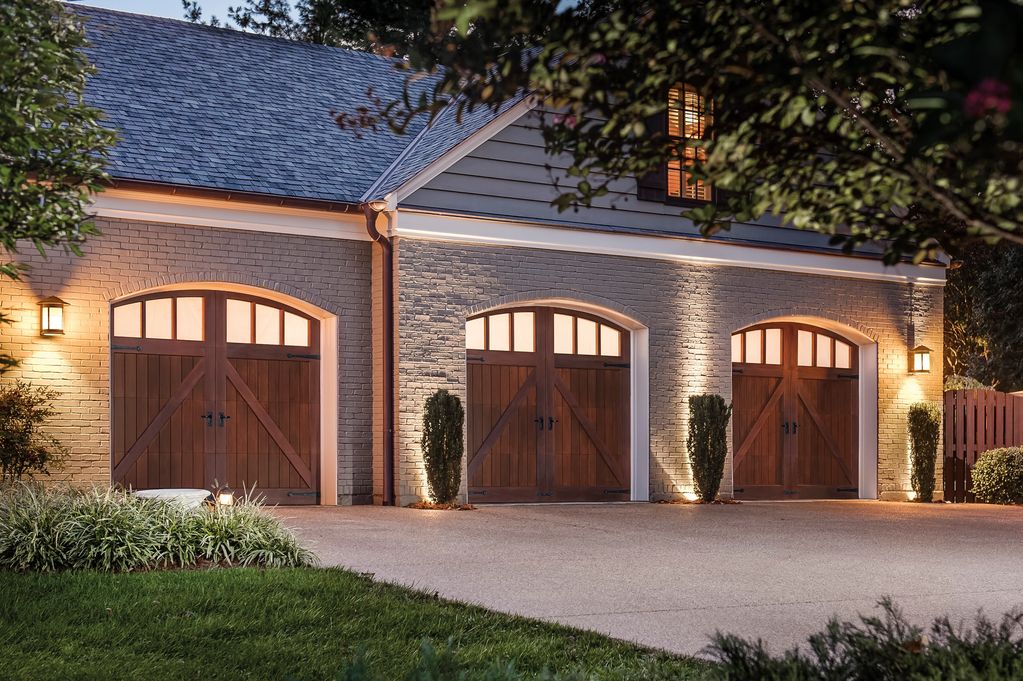 Wood Carriage Garage Doors 