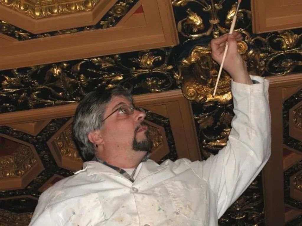 Ross gilding ceiling