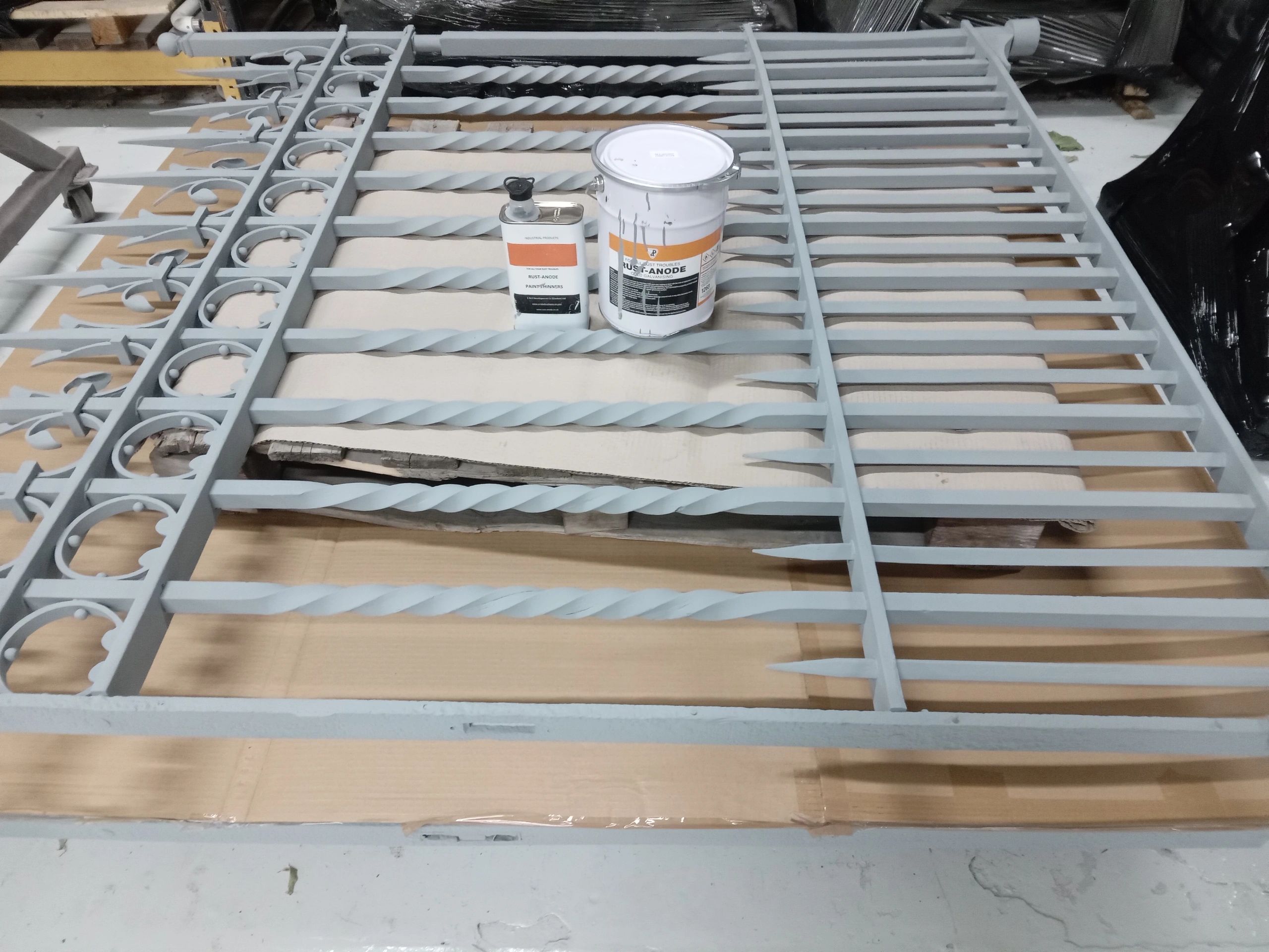 Rust-Anode coated Gates