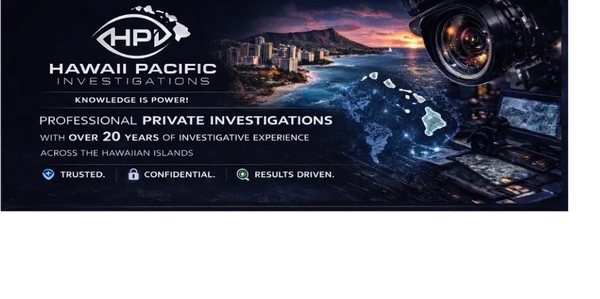 Professional Private investigator conducting surveillance operations in Honolulu, Hawaii for HPI.