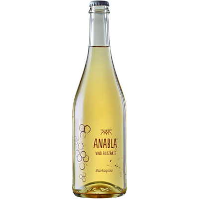 A bottle of Anabla Vino Frizzante Biologico.
