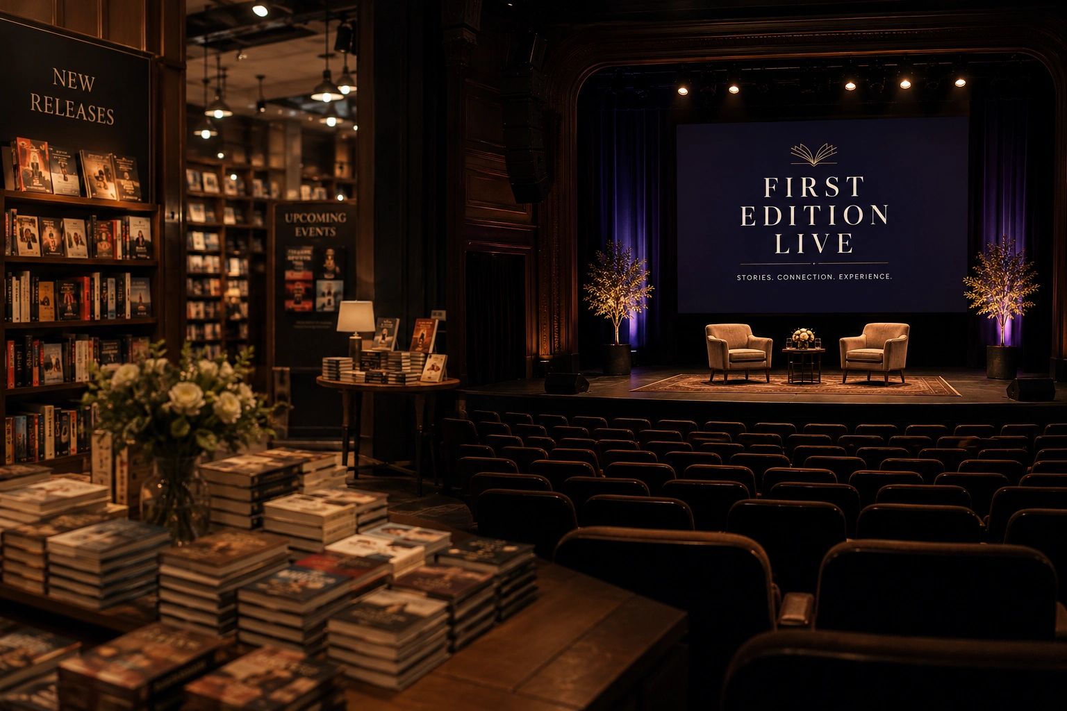 First Edition Live: Elevating Literary Events and Author Experiences