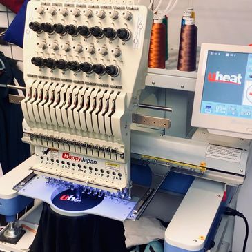 15-Needle embroidery machine