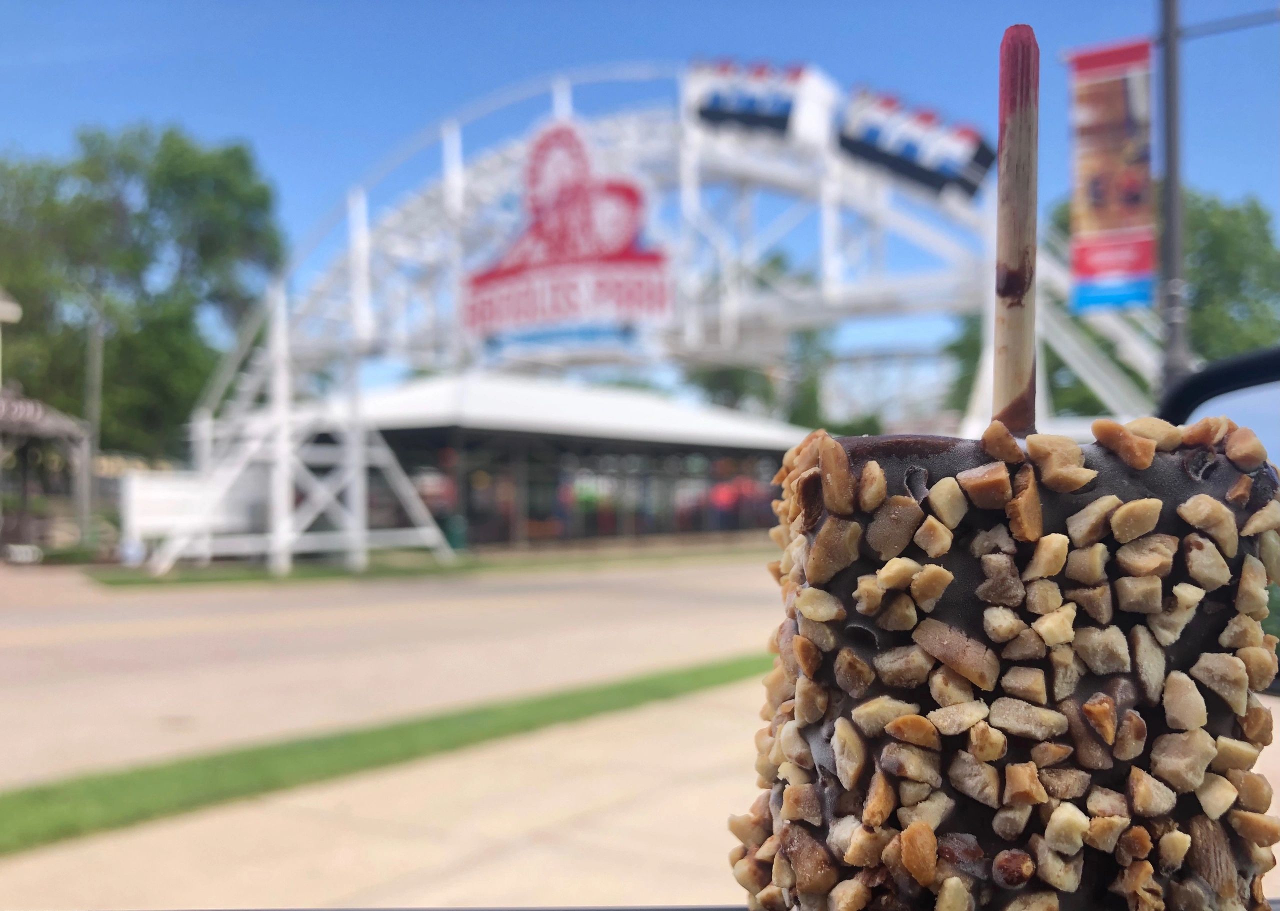The Nutty Bar Stand in Arnolds Park, Iowa