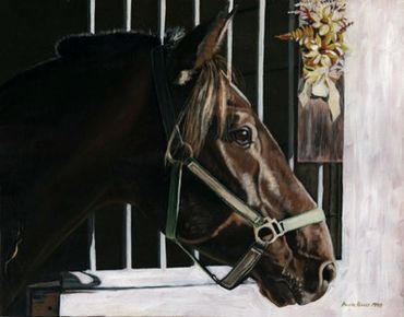 Oil portrait Art by Arlene Kelley