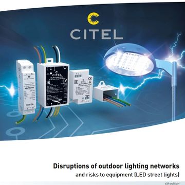 Supresores de picos de voltaje Citel y disrupción de Iluminación Exterior

SUPRESORES DE PICOS CITEL