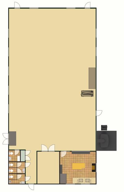 Floor Plan for Multi-Purpose Building